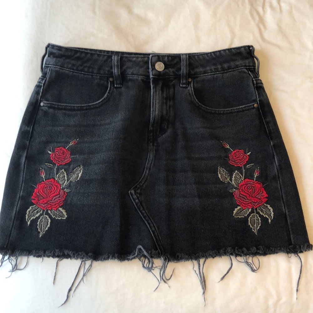 Black Rose Skirt